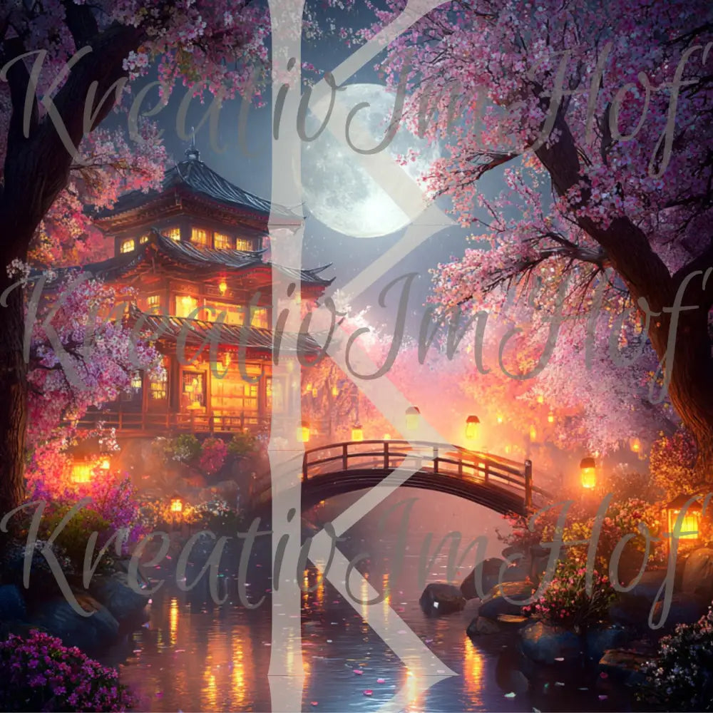 Coverpaper Chinesische Natur 10er Pack