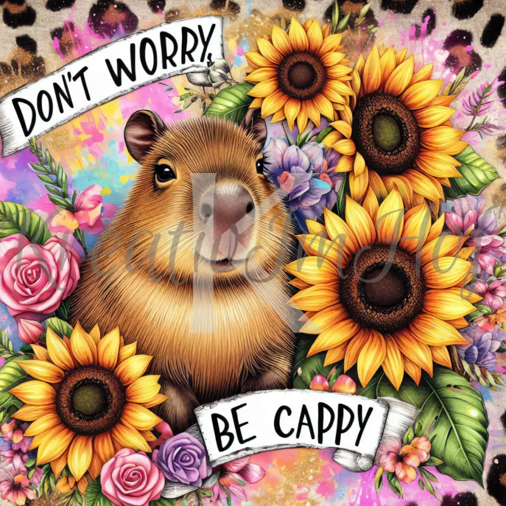 Coverpaper Don’t worry be Cappy 10er Pack