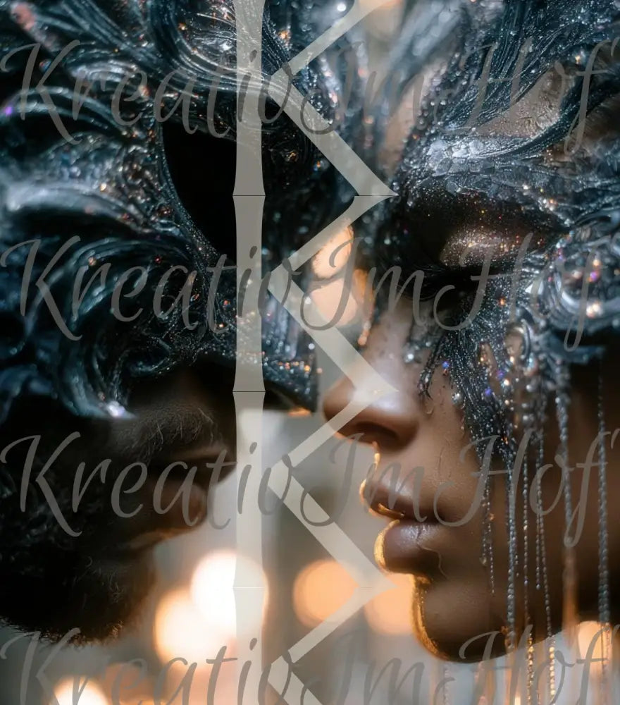 Coverpaper dunkle Liebe 10er Pack