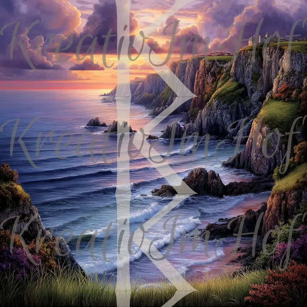 Coverpaper Felsige Landschaft 10er Pack