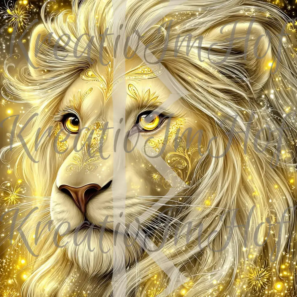 Coverpaper golden Lion 10er Pack
