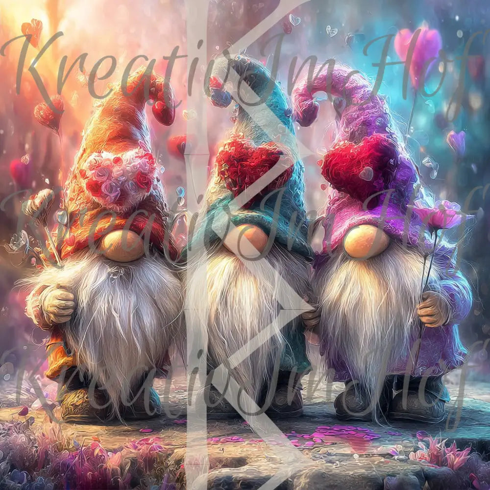 Coverpaper Herzwichtel 10er Pack