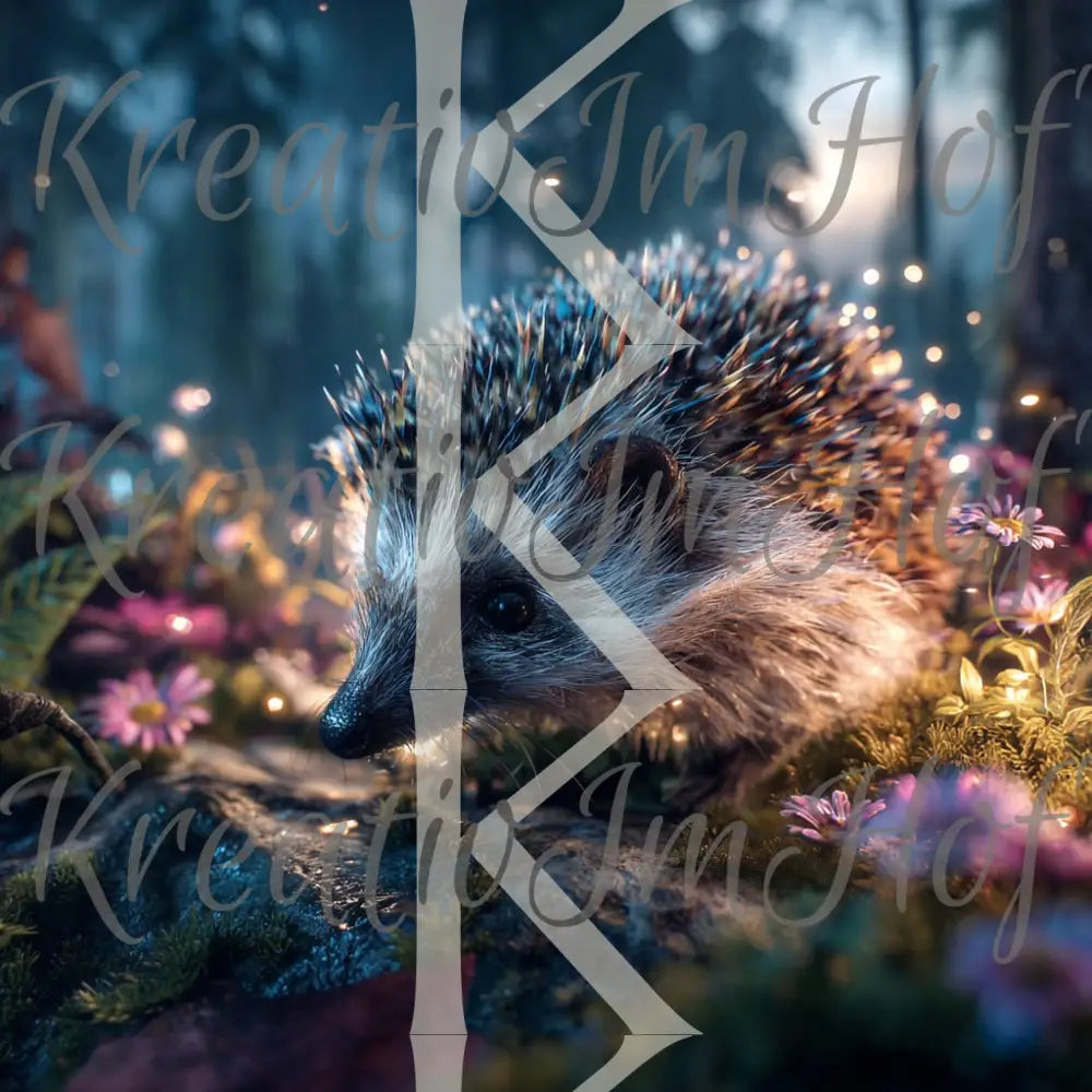 Coverpaper Igel im Wald 10er Pack