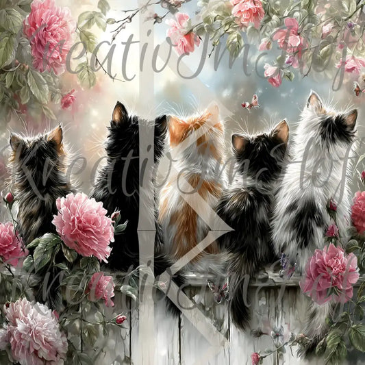 Coverpaper Katzencrew 10er Pack