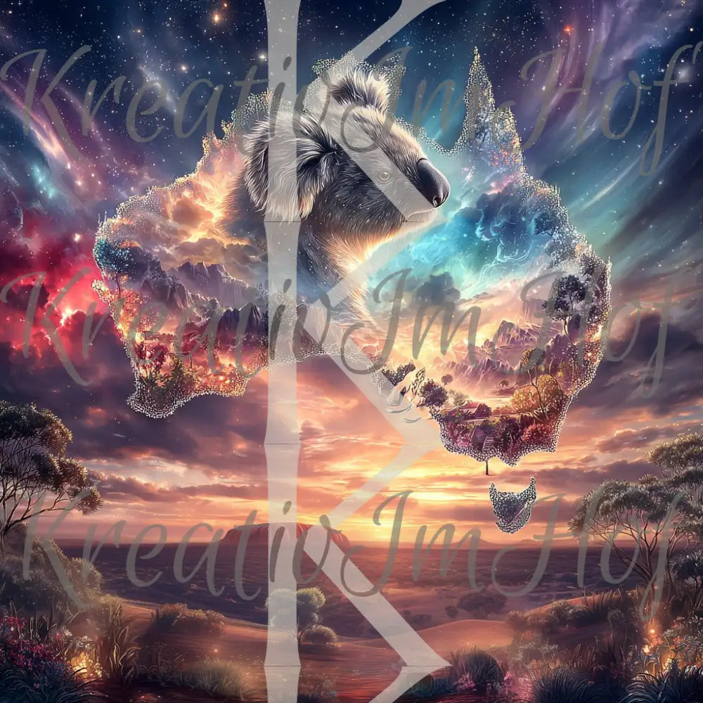 Coverpaper Koala am Himmel 10er Pack