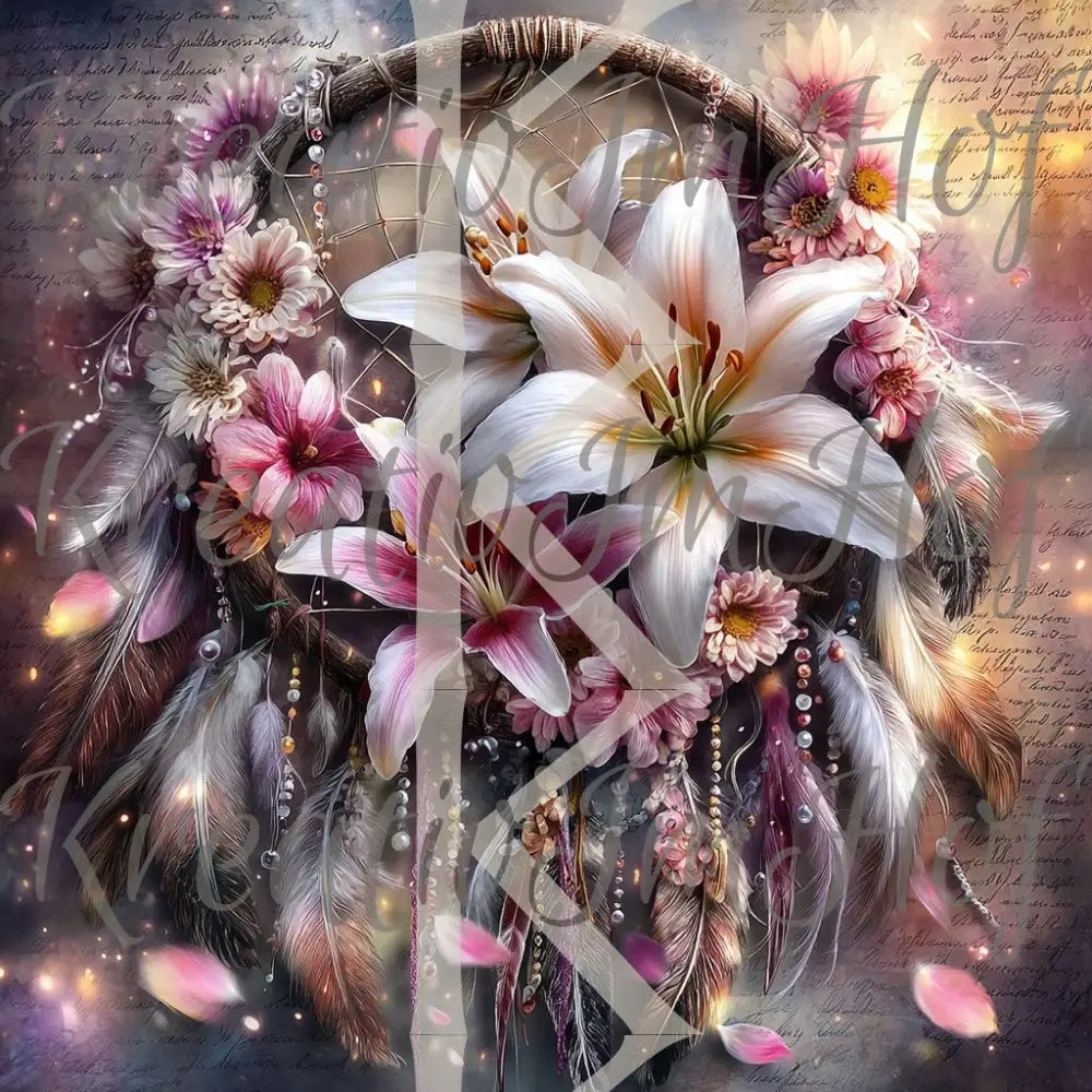 Coverpaper Lilien Traumfänger 10er Pack