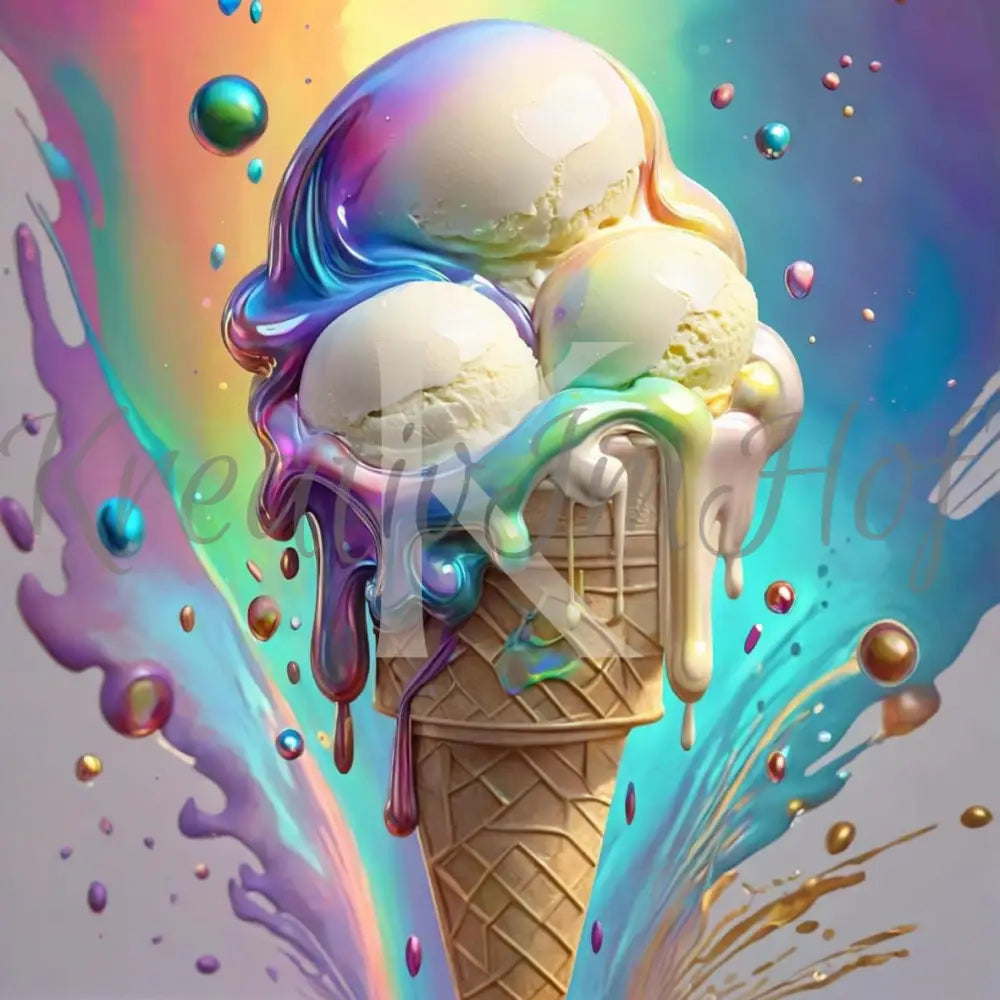 Coverpaper Metallic Ice 10er Pack