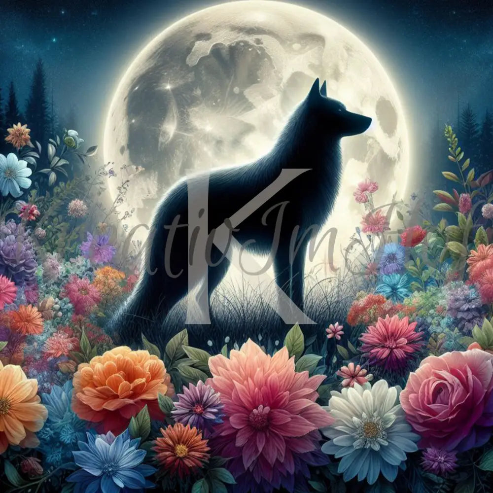 Coverpaper Moon Wolf 10er Pack
