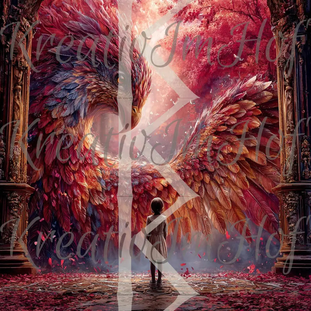 Coverpaper Roter Beschützer 10er Pack