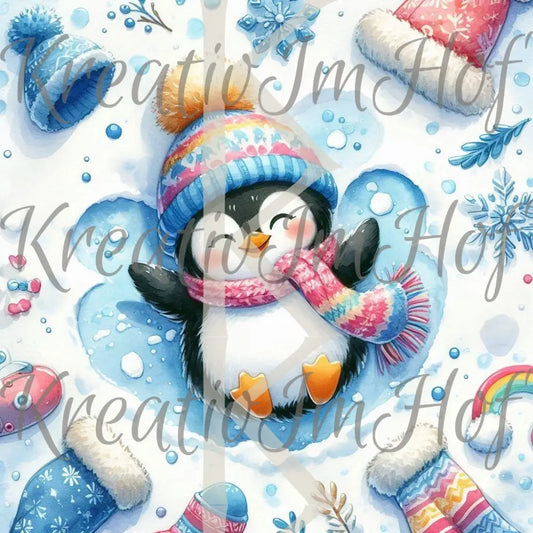Coverpaper Schneeengel Happyfeet 10er Pack