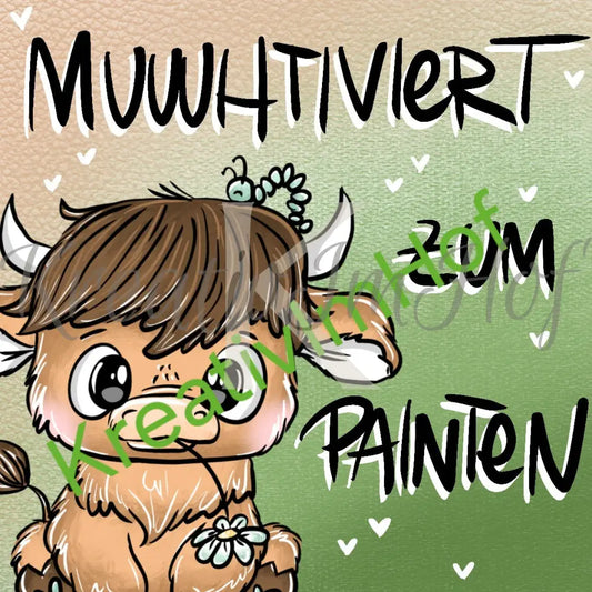 Coverpaper Schnubbi Muhhtiviert 2 10er Pack