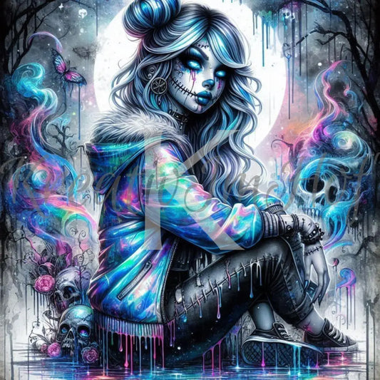 Coverpaper Skull Lady 10er Pack