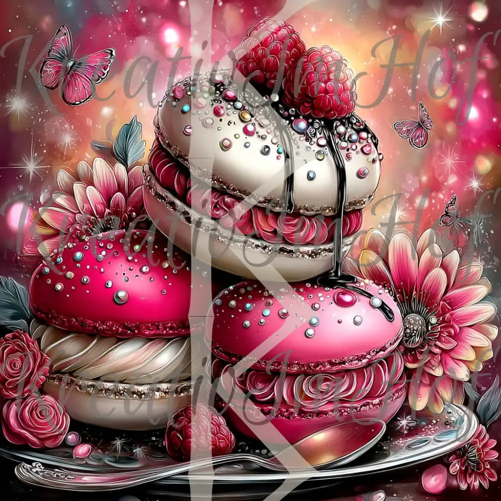 Coverpaper sweet Macaron 10er Pack