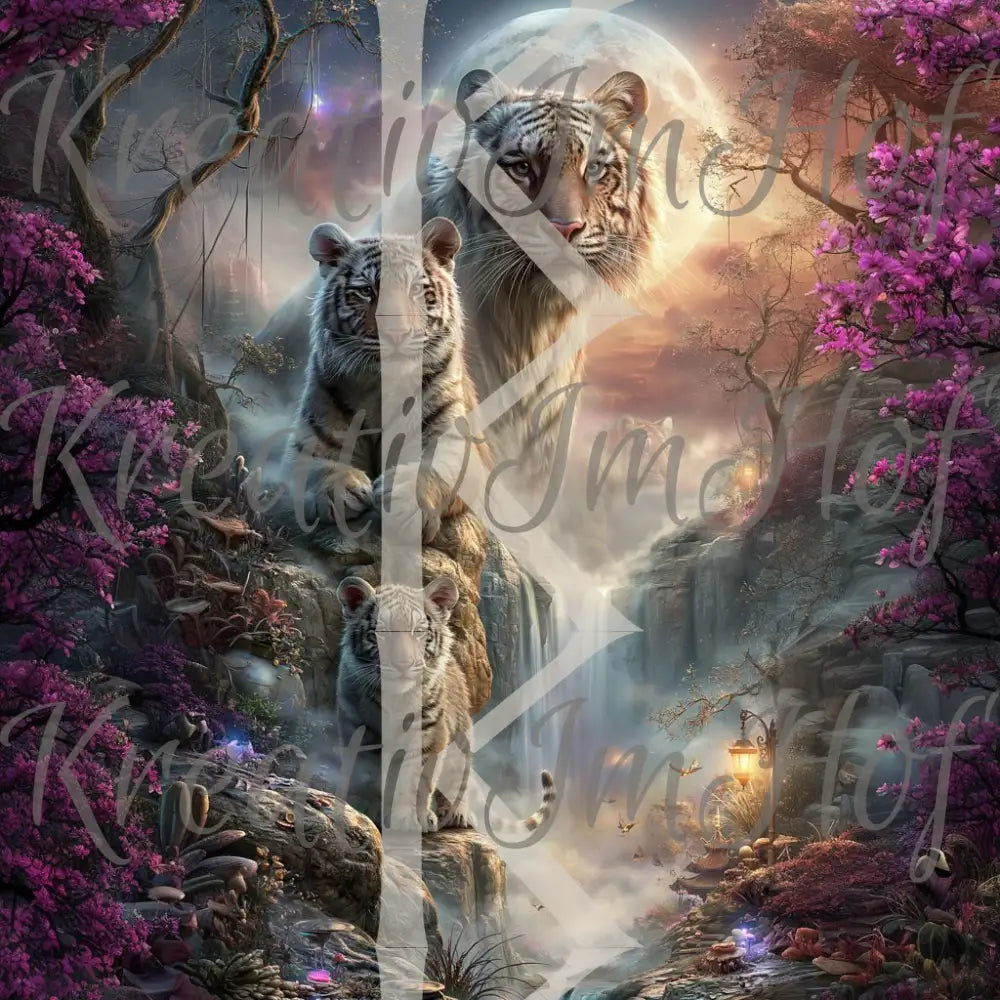 Coverpaper Tigermächte 10er Pack