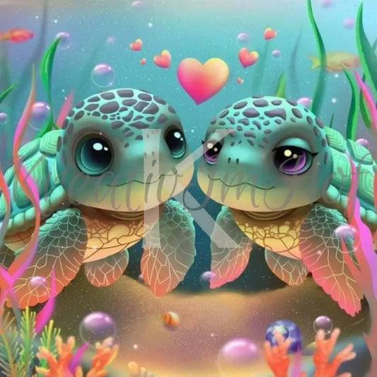 Coverpaper Turtle-Tauben 10er Pack