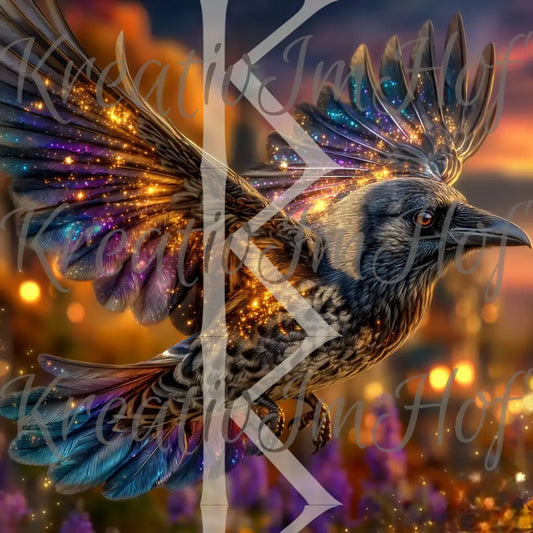 Coverpaper Vogel im Wind 10er Pack