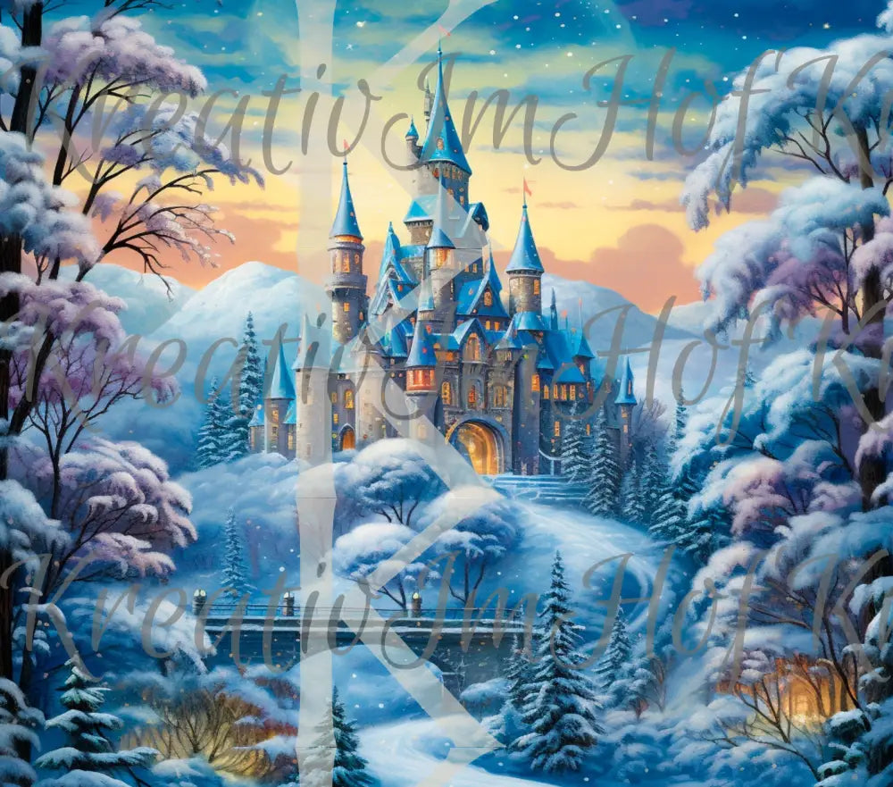 Coverpaper Winterschloss 10er Pack