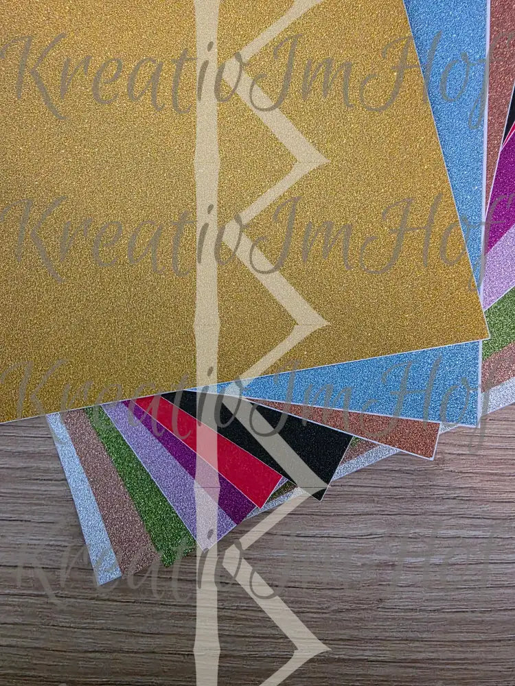 Glitter Special Coverpaper 10er Pack