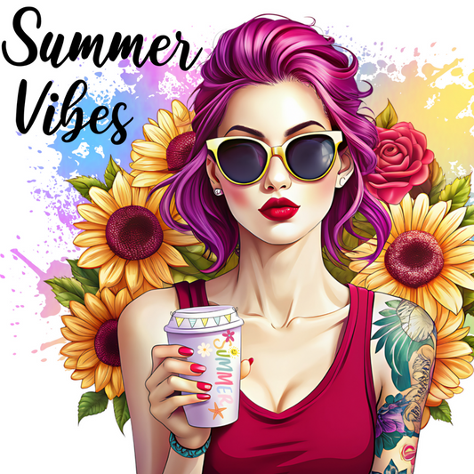 Coverpaper Summer Beauty 10er Pack