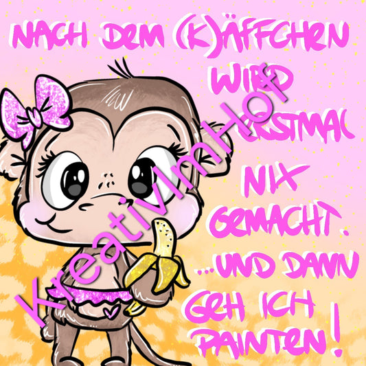 Coverpaper Schnubbi Affenmädchen 10er Pack