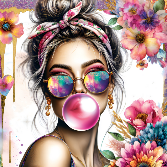 Coverpaper Bubblegum Beauty 10er Pack