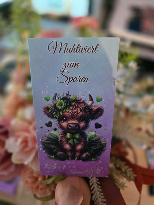 Muhtiviert zum sparen